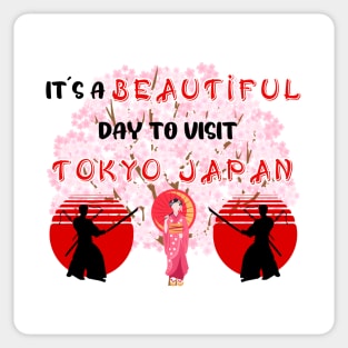 Travel to beautiful Tokyo in Japan. Gift ideas for the travel enthusiast available on t-shirts, stickers, mugs, and phone cases, among other things. Sticker